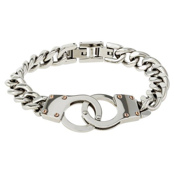 Bracciale Police Uomo Connection in Acciaio S14AFE02B - S14AFE02B